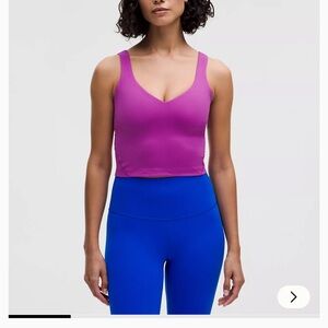 Lululemon Align Tank Top Vivid Plum Size 8 A/B Cup